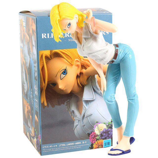Boneco Dragon Ball - Android 18 - Glitter & Glamours Bandai